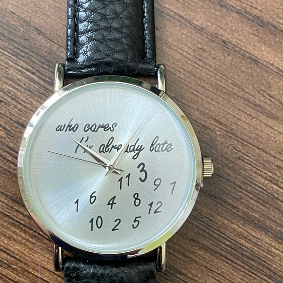 Stainless steel back watches in Genuine leather - Picture 5 of 8